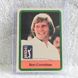 5/$20 E/NM 1981 Donruss Golf Inaugural Ben Crenshaw PGA Tour Card 5!!
